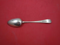 English Georgian Sterling Silver Serving Spoon London 1792 Hester Bateman 8 1/8"