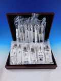 Grande Baroque by Wallace Sterling Silver Flatware Set For 8 Service 32 pcs New