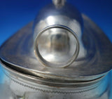 Coin Silver Tureen w/ Cover Applied 3-D Grasshopper Ring Handles 55.1ozt (#6036)