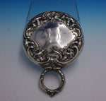 Carnation by Wallace Sterling Silver Hand Mirror 7 1/2" x 5" Weighted (#4806)