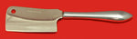 Pointed Antique Reed Barton Dominick Haff Sterling Cheese Cleaver Custom 6 1/2"