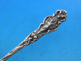 Irian by Wallace Sterling Silver Cocktail Fork 5 3/4" Figural Art Nouveau