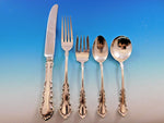 Georgian Rose by Reed & Barton Sterling Silver Flatware Set Service 71 pc Dinner
