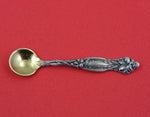 Frontenac by International Sterling Silver Salt Spoon Gold Washed 2 1/2"