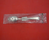 Embassy Scroll by Lunt Sterling Silver Serving Spoon Pierced Original 8 1/4" New