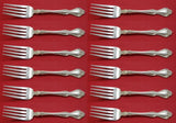 George and Martha by Westmorland Sterling Silver Salad Fork Set 12 pcs 6 1/8"