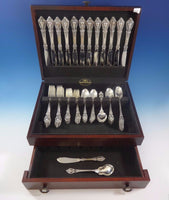 Eloquence by Lunt Sterling Silver Flatware Service Set 74 Pieces Dinner Size 12