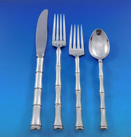 Mandarin by Towle Sterling Silver Flatware Set for 8 Service 45 pcs Bamboo