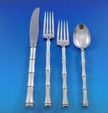 Mandarin by Towle Sterling Silver Flatware Set for 8 Service 45 pcs Bamboo