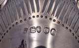 English Victorian Sterling Silver Fruit Bowl London 1889 Harris Pierced (#7439)