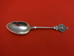 Medallion Coin by Unknown Coin Silver Coffee Spoon 5"