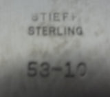 Rose by Stieff Sterling Silver Candy Dish / Bowl 5 1/2" Diameter (#0568)