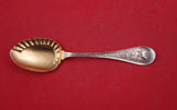 Bird by Wendt Sterling Silver Ice Cream Spoon GW fluted shoulder  6"