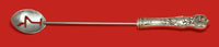 Wild Rose by Watson Sterling Silver Martini Spoon HHWS  Custom Made 11"