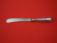 English Georgian Sterling Silver Dinner Knife by WS w/ engraved boar 10"