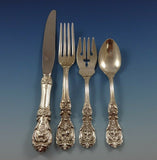 Francis I Reed & Barton Sterling Silver Flatware Service For 12 Set 78 Pieces