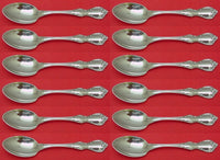 Debussy by Towle Sterling Silver Teaspoon Set 12 pieces 6"