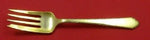 William and Mary Vermeil By Lunt Sterling Silver Salad Fork 6" Gold