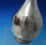Mixed Metals Gorham Sterling Silver Vase Applied Copper Turtles Aesthetic #6246