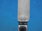 Lap Over Edge Acid Etched by Tiffany Sterling Dessert Knife HHAS Love Birds