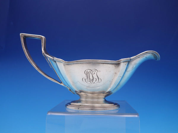 Plymouth by Gorham Sterling Silver Gravy Boat #A2801 with monogram (#3618)