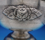 Aztec Rose by Ballesteros Mexican Sterling Silver Centerpiece Bowl (#6754)