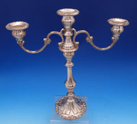 Chantilly by Gorham Duchess Sterling Silver Candelabra 3-Light #750 (#0138)