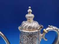 Tiffany & Co. Sterling Silver Demitasse Pot Women Cherubs  Roses Bird (#8411)