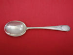 Early American Engraved by Lunt Sterling Silver Gumbo Soup Spoon 7"  Heirloom