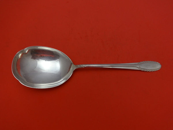Trousseau by International Sterling Silver Berry Spoon 9 1/8"