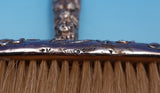 Repousse by Kirk Sterling Silver Hat Brush 6" x 3 1/2" x 1 1/4" (#9116)