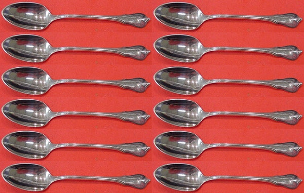 Grand Colonial by Wallace Sterling Silver Demitasse Spoon Set 12 pieces 4"