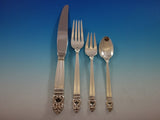 Royal Danish by International Sterling Silver Flatware Service Set 62 Pcs Dinner