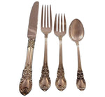 American Victorian by Lunt Sterling Silver Flatware Set Service 49 Pieces