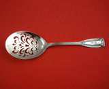 Saint Dunstan by Tiffany and Co Sterling Silver Fried Egg Server Floral Piercing