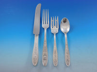 Wedgwood by International Sterling Silver Flatware Set 24 Service 258 pieces