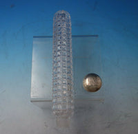 Sterling Silver and Cut Crystal Perfume Bottle c.1920 8" (#5379)