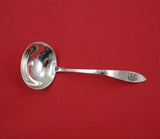 Antique Hammered by Shreve Sterling Silver Sauce Ladle Applied Mono "D" 5 1/4"