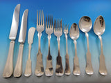 Grandma Milford by Porter Blanchard Sterling Silver Flatware Set Service 124 pcs