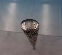 Repousse by Jacobi and Jenkins Sterling Silver Button Hook HH WS 8" (#6365)