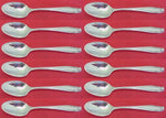 Stradivari by Wallace Sterling Silver Demitasse Spoon Set 12 pieces 4"