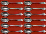 King William by Tiffany and Co Sterling Silver Teaspoon Set of 12 pcs 6 1/8"