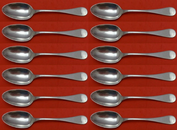 King William by Tiffany and Co Sterling Silver Teaspoon Set of 12 pcs 6 1/8"