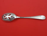 Corsage by Stieff Sterling Silver Serving Spoon Pierced Ovoid Original 8"