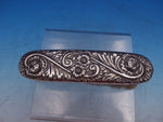 Fuchs & Beiderhase Sterling Silver Vintage Clothes Brush Repousse Floral (#6943)