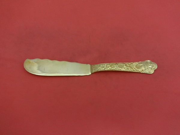 Cluny Vermeil by Gorham Sterling Silver Fish Knife Flat All Sterling 7 3/8"