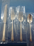Chapel Bells by Alvin Sterling Silver Flatware Set For 8 Service 32 Pieces