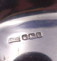 English Sterling Silver Candy Dish Oval Pierced by Walker & Hall c1927 (#6953)