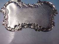 Sterling Silver Liquor Label "Sherry" Rococo Style #350 2 3/4" x 1 5/8" (#5041)