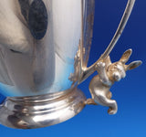 Asprey Bond Street English Sterling Silver Baby Cup with 3-D Rabbit/Bunny #8160